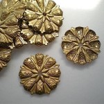 Antique Mirror Rosettes