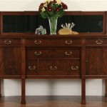 Antique Sideboard Buffet With Mirror