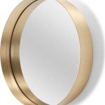 Brass Round Mirror