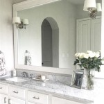 Crown Molding Around Bathroom Mirror