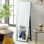 Floor Standing Mirror With Lights