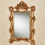 Gold Scroll Wall Mirror