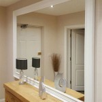 Large Leaning Wall Mirror