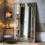 Large Mirror On Stand