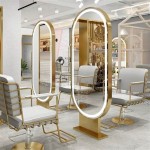 Lighted Salon Mirror