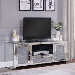 Mirrored Tv Stand