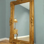 Ornate Gold Mirror Large