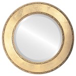 Round Gold Mirrors