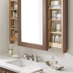 Storage Behind Bathroom Mirror