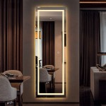 Wall Dressing Mirror With Lights