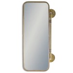 Wall Mounted Hinged Mirror